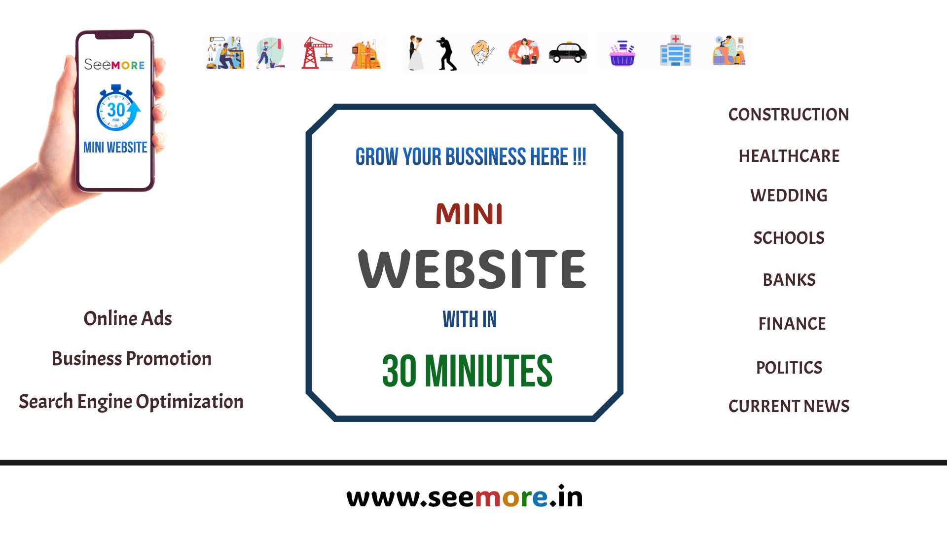 Your Gateway to Local Businesses - Seemore.in